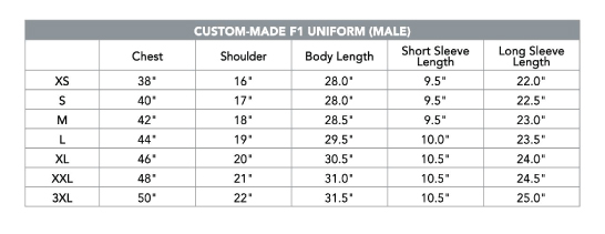 Custom made uniform | Mascot World